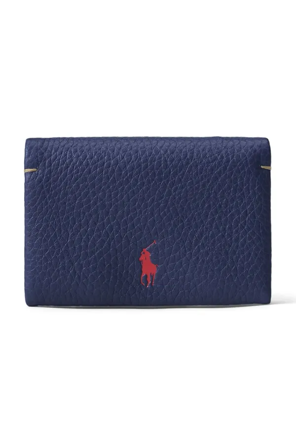 Polo Ralph Lauren Kožni novčanik Polo Ralph Lauren za žene, boja: tamno plava, 427949873