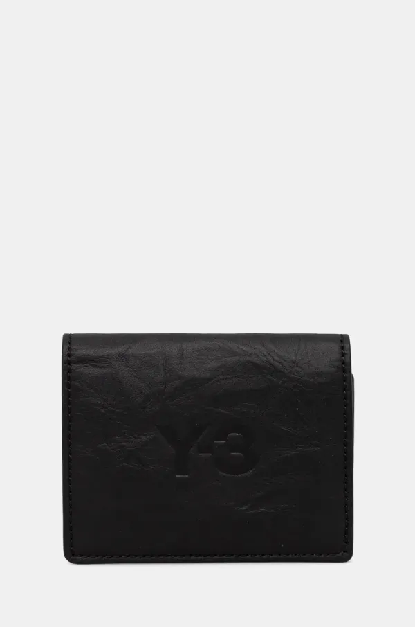 Y-3 Kožni novčanik Y-3 Card Holder boja: crna, JD2898