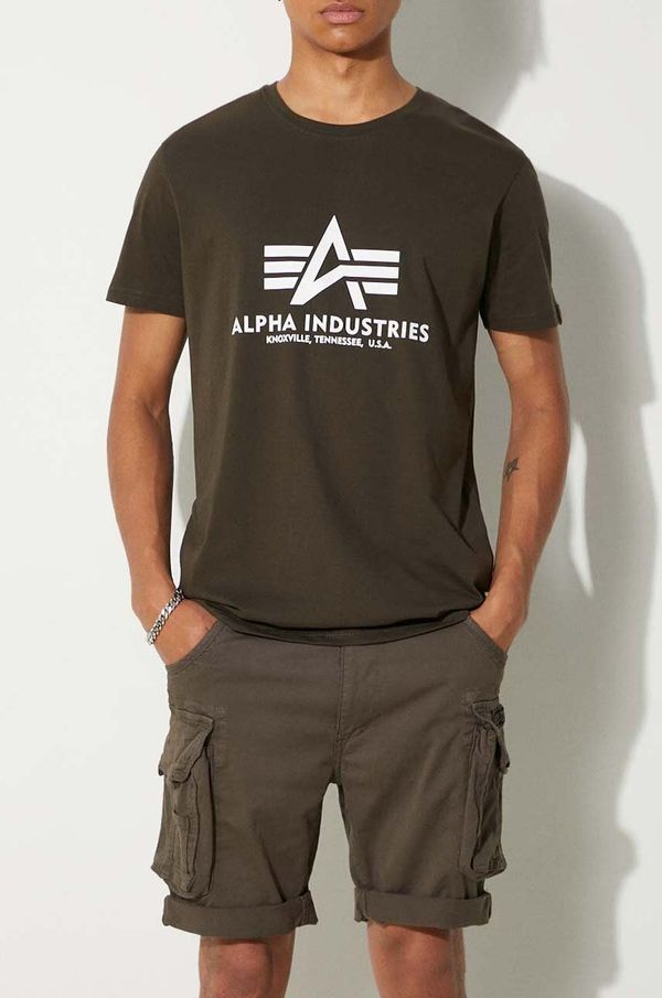 Alpha Industries Kratke hlače Alpha Industries Crew za muškarce, boja: siva, 176203.136-grey