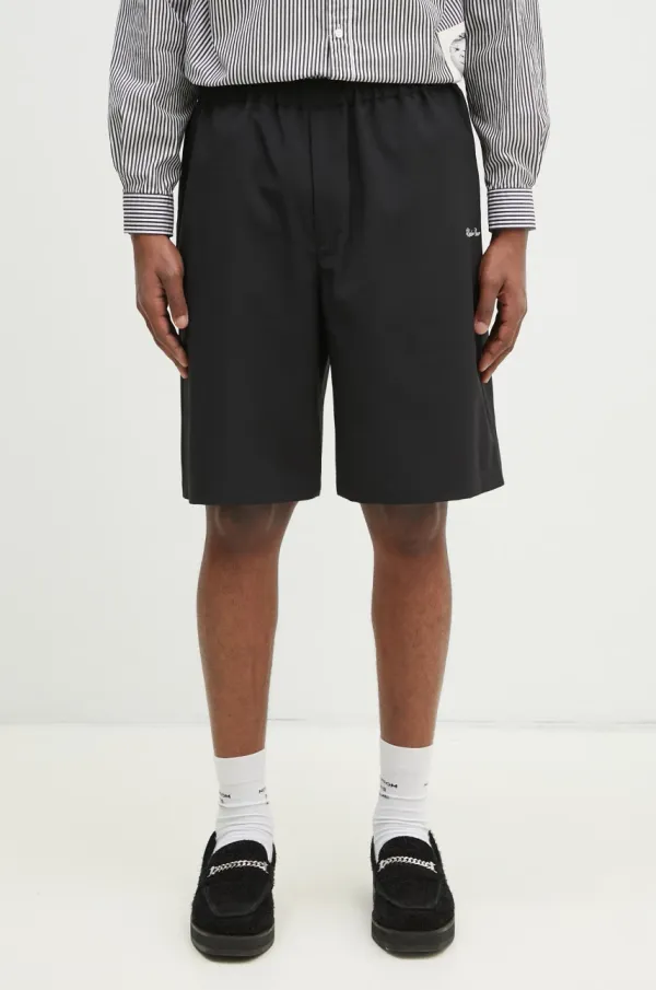 Undercover Kratke hlače Undercover Pants za muškarce, boja: crna, UP1E4507.2