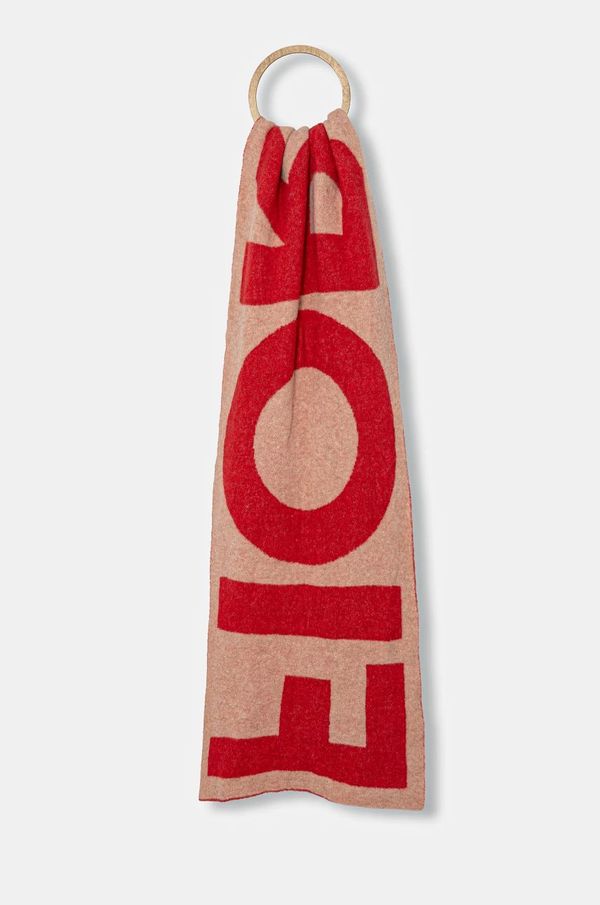 Fiorucci Kratki šal s primjesom vune Fiorucci Alpaca Scarf boja: ružičasta, U01FPASC213KN10RD01