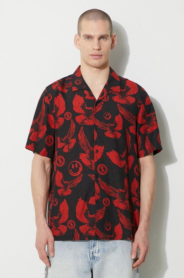 KSUBI Košulja KSUBI flight resort ss shirt za muškarce, boja: crvena, regular, MPS24SH008