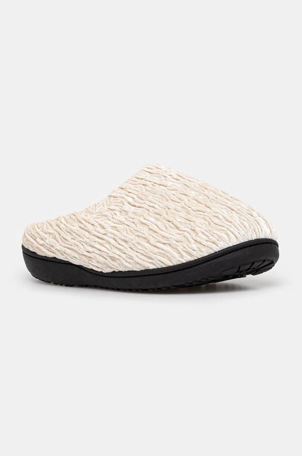 SUBU Kućne papuče SUBU CELOSIA VELVET boja: bež, HR.05