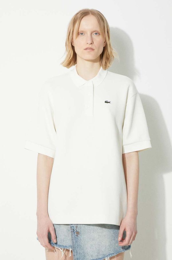 Lacoste Polo majica Lacoste za žene, boja: bijela, PF1660