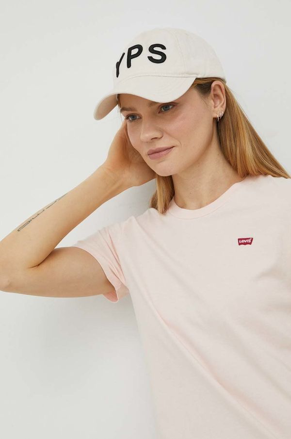 Levi's Pamučna majica Levi's boja: ružičasta, 39185.0209-Reds