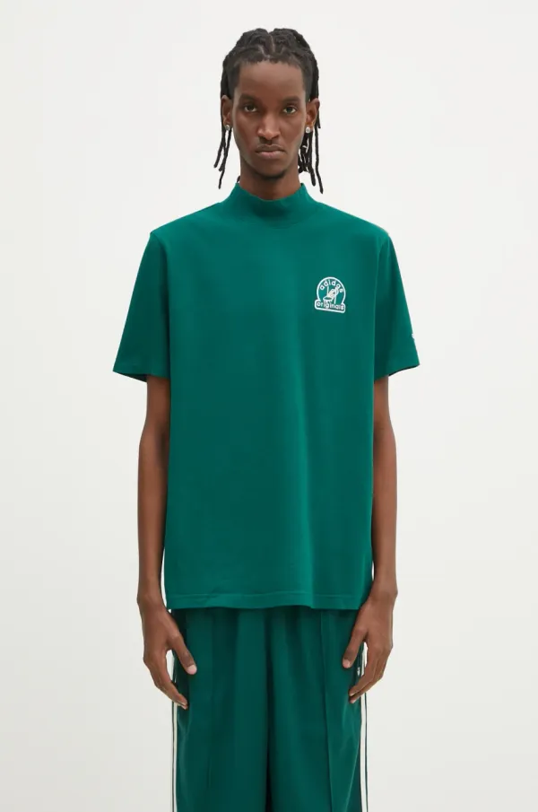 adidas Originals Majica kratkih rukava adidas Originals GRFX TEE za muškarce, boja: zelena, bez uzorka, JC8368