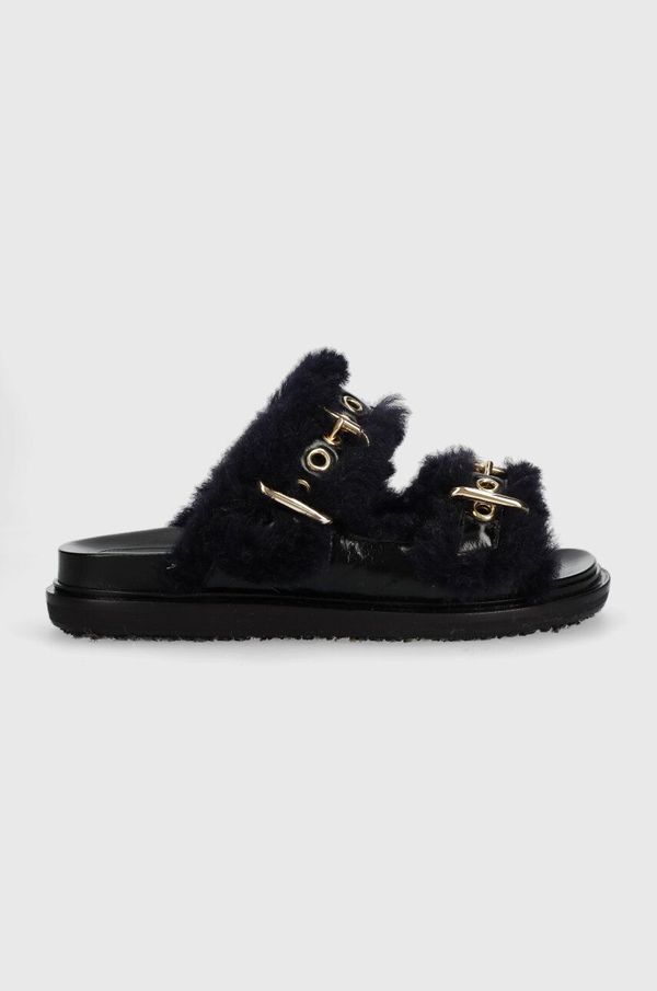 Marni Natikače Marni Fussbett za žene, boja: crna