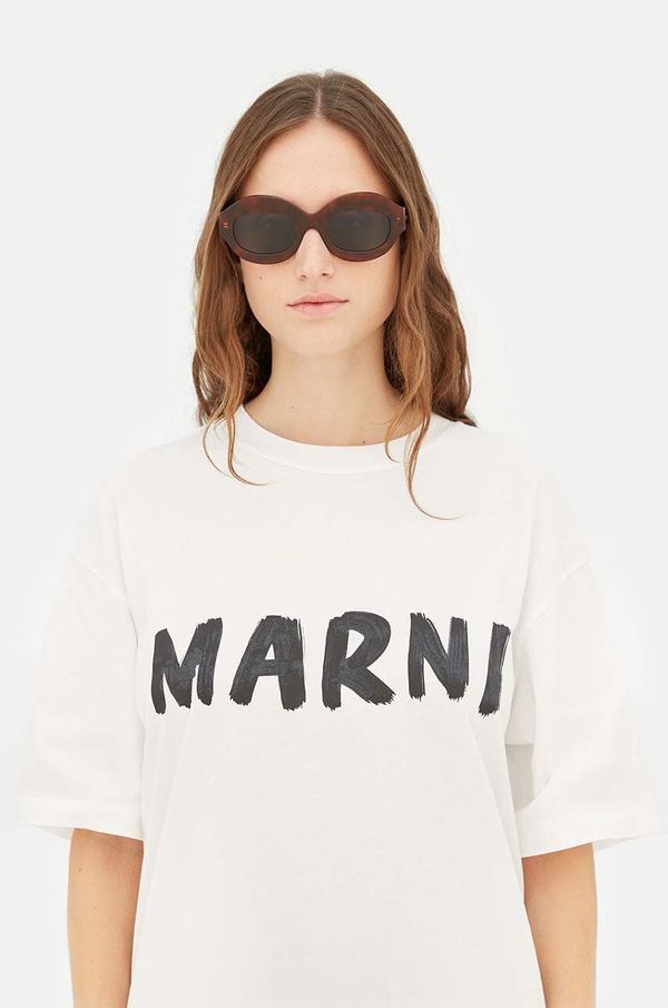 Marni Sunčane naočale Marni Ik Kil Cenote za žene, boja: smeđa, EYMRN00023 002 JAL