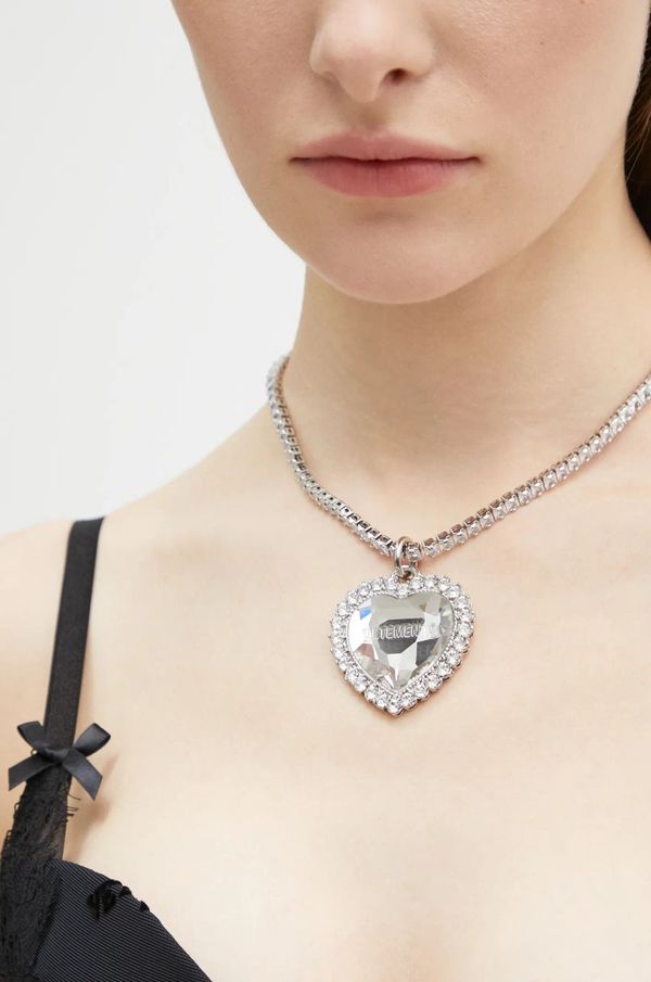 Vetements Nakit VETEMENTS Crystal Heart UA66NE120W