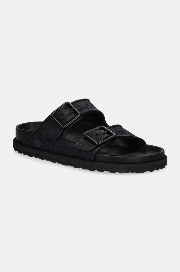Birkenstock 1774 Natikače Birkenstock 1774 Arizona Raffia Luxe za žene, boja: tamno plava, 1028834