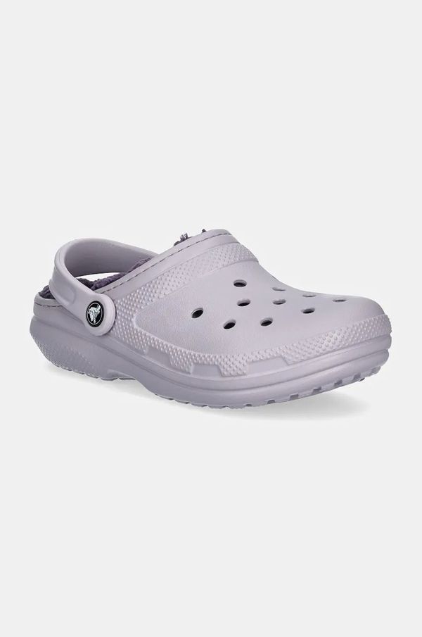 Crocs Natikače Crocs Classic Lined Clog za žene, boja: ružičasta, 203591
