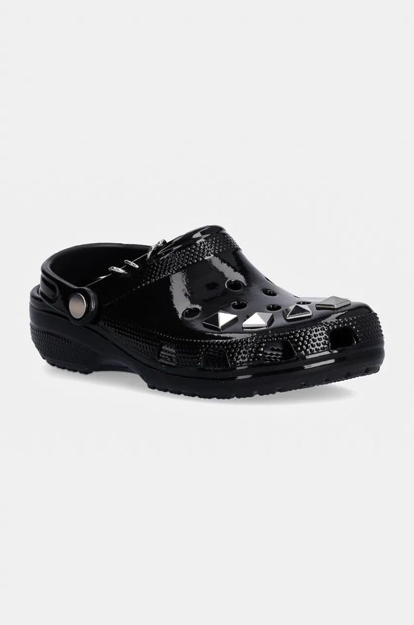 Crocs Natikače Crocs Classic Studded Clog za žene, boja: crna, 210390