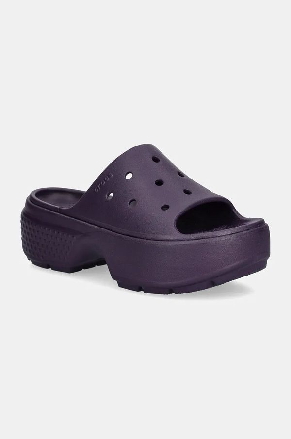 Crocs Natikače Crocs Stomp Slide boja: ljubičasta, 209346.5AS
