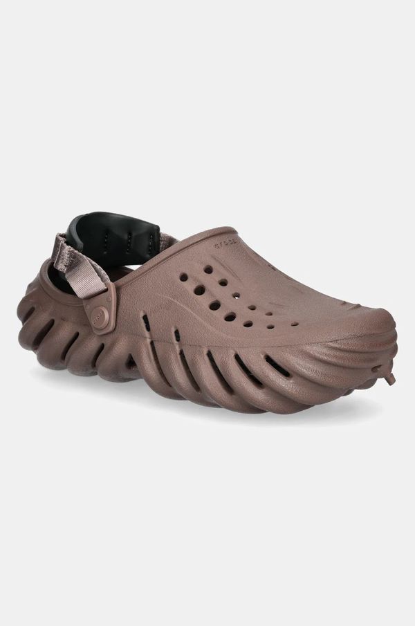 Crocs Natikače Crocs X - (Echo) Clog boja: smeđa, 207937