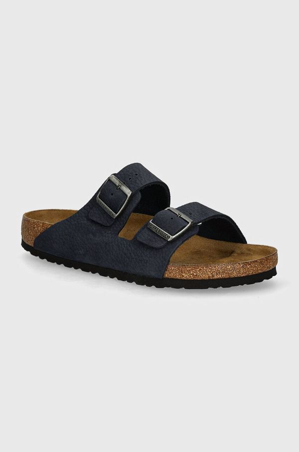 Birkenstock Natikače od brušene kože Birkenstock Arizona za muškarce, boja: tamno plava, 1028095