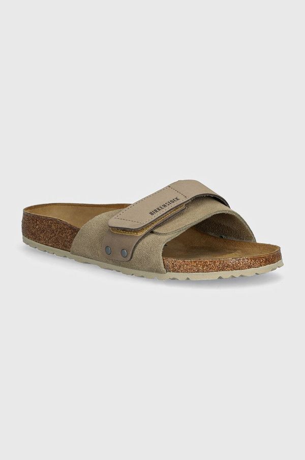 Birkenstock Natikače od brušene kože Birkenstock Oita za žene, boja: bež, 1028056