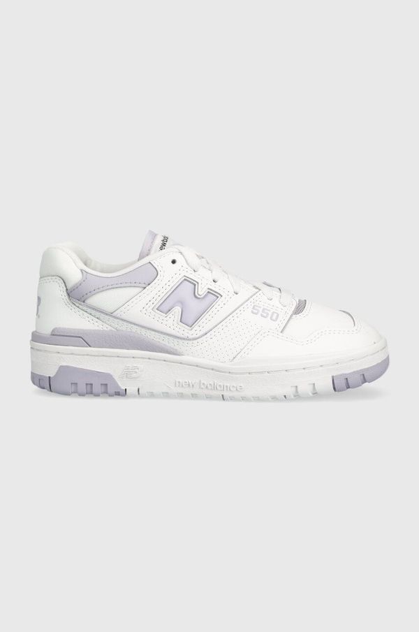 New Balance Kožne tenisice New Balance BBW550BV boja: bijela