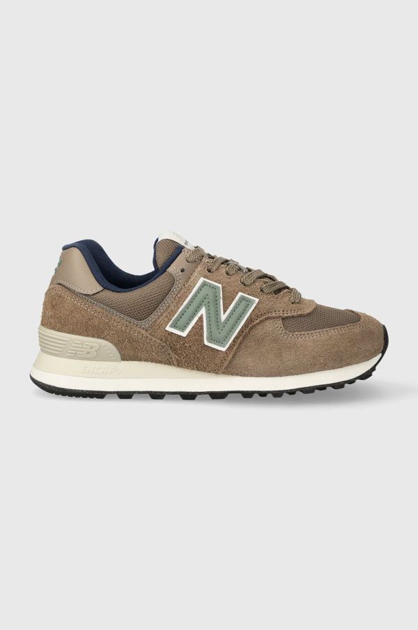 New Balance Tenisice New Balance U574SBB boja: smeđa
