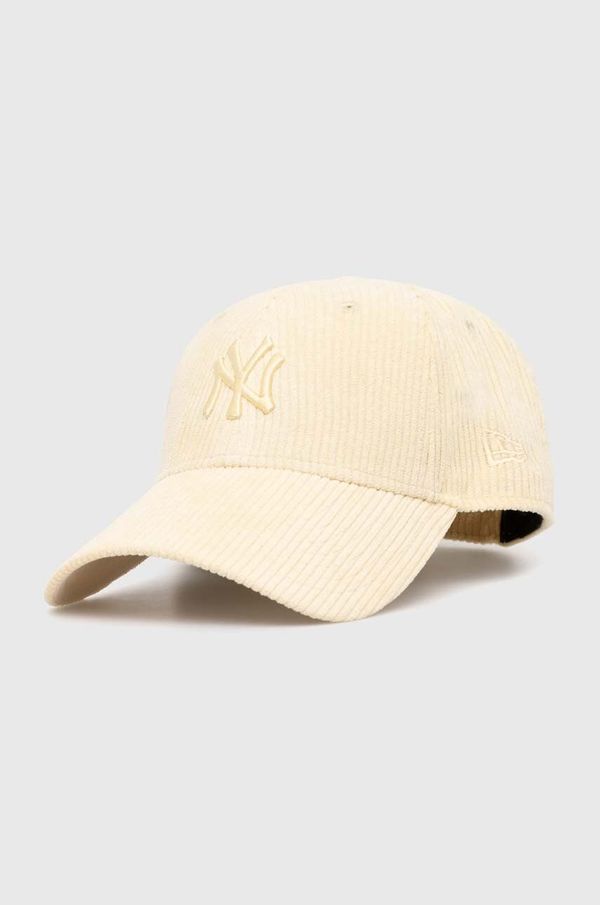 New Era Samtana kapa sa šiltom New Era 9Forty New York Yankees boja: žuta, s aplikacijom, 60434997