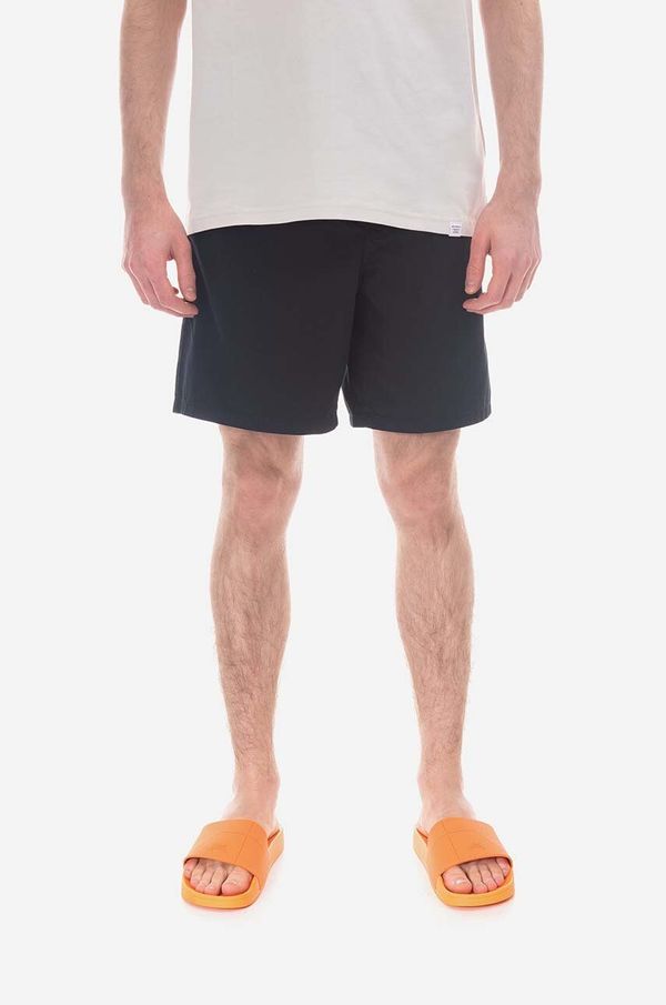 Norse Projects Pamučne kratke hlače Norse Projects Aros Regular Light Shorts boja: crna, N35.0597.9999-9999