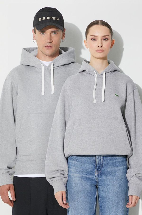 Lacoste Pamučna dukserica Lacoste s kapuljačom, glatka, SH1701-4JV