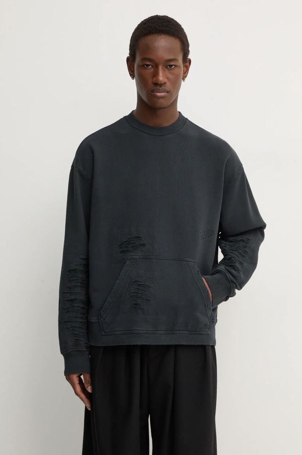 MM6 Maison Margiela Pamučna dukserica MM6 Maison Margiela za muškarce, bez uzorka, SH2GU0010.M25004