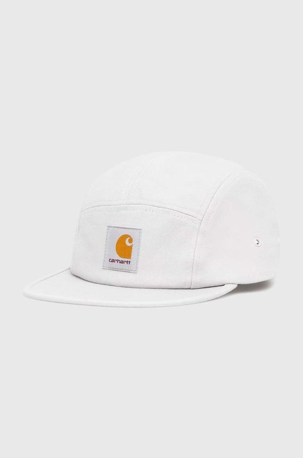 Carhartt WIP Pamučna kapa sa šiltom Carhartt WIP Backley Cap boja: siva, bez uzorka, I016607.29JXX