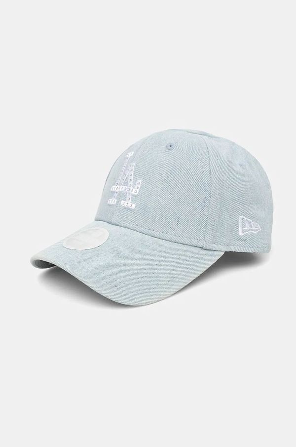 New Era Pamučna kapa sa šiltom New Era DIAMANTE DENIM 9FORTY® LOS ANGELES DODGERS s aplikacijom, 60565484