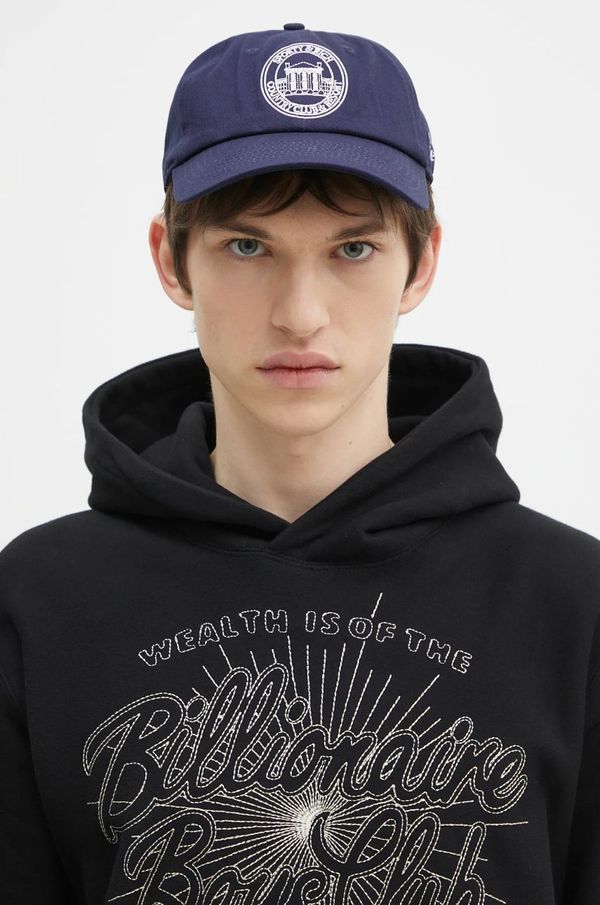 Sporty & Rich Pamučna kapa sa šiltom Sporty & Rich Vendome Resort boja: tamno plava, s aplikacijom, AC040511248BL32