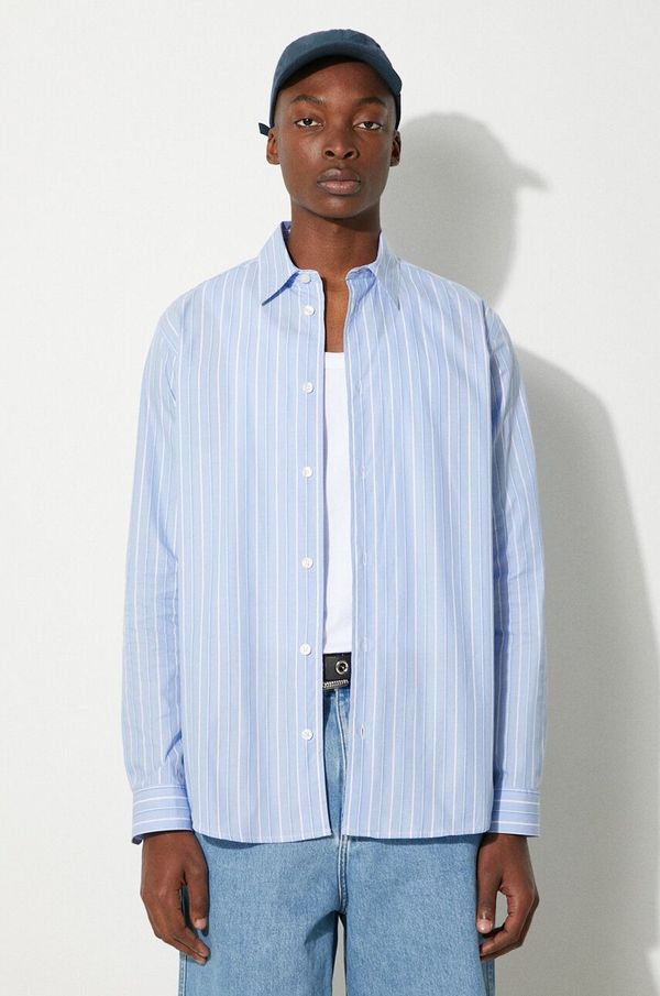 Samsoe Samsoe Pamučna košulja Samsoe Samsoe Sadamon X za muškarce, relaxed, s klasičnim ovratnikom, M24200063