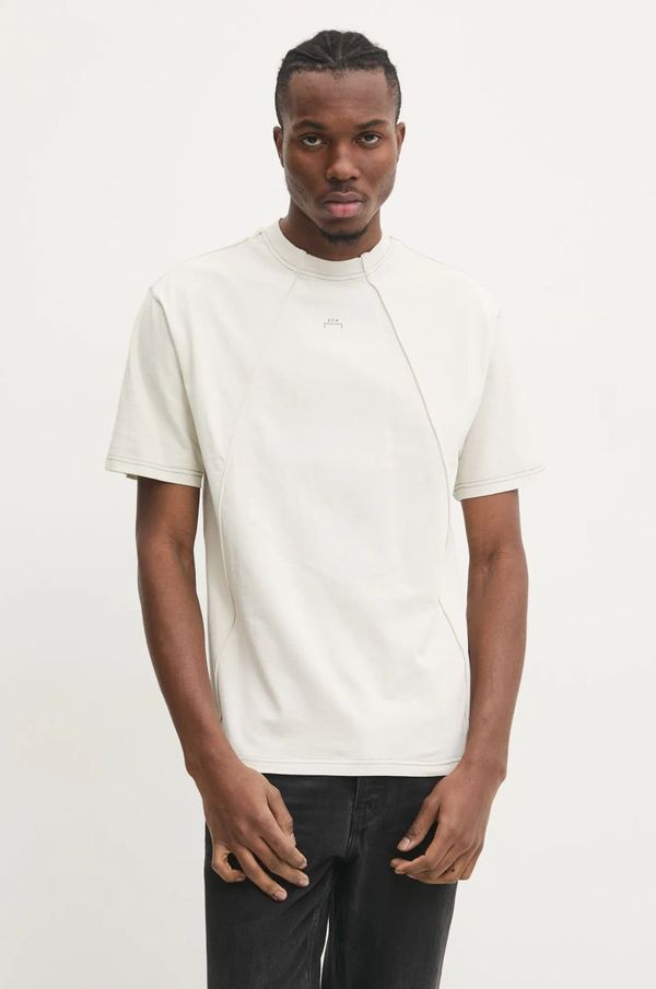 A-COLD-WALL* Pamučna majica A-COLD-WALL* Millbank boja: bež, bez uzorka, ACWMTS194