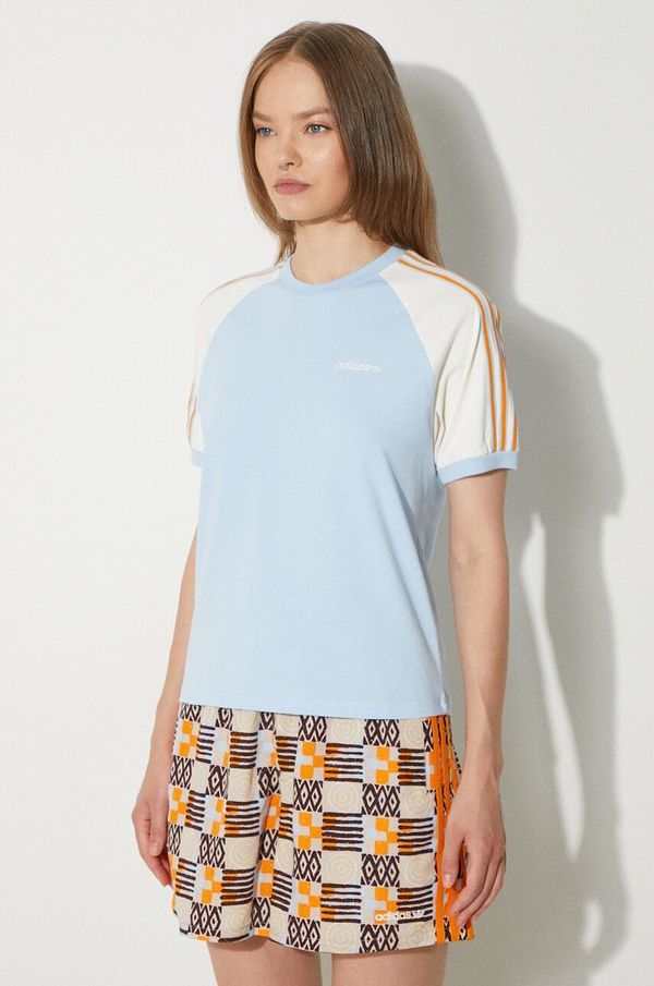 adidas Originals Pamučna majica adidas Originals 80s Tee za žene, JD5761