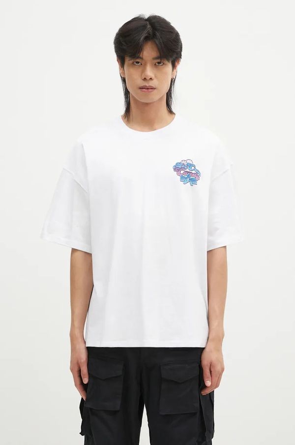 Alpha Industries Pamučna majica Alpha Industries Candy Crew za muškarce, boja: bijela, s tiskom, 148509