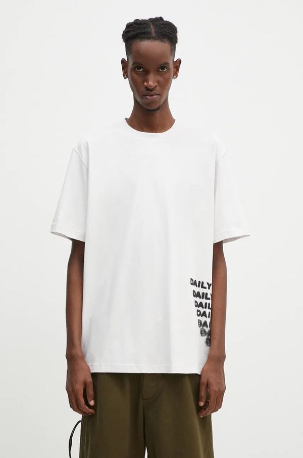 Daily Paper Pamučna majica Daily Paper Overload SS boja: siva, s tiskom, 2421080