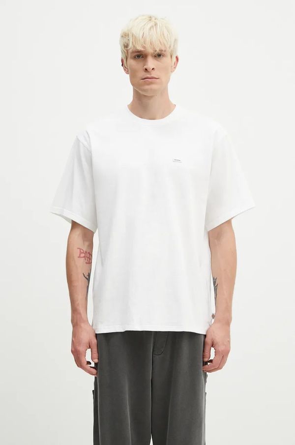 Dickies Pamučna majica Dickies Clancy Heavyweight Tee za muškarce, boja: bijela, s tiskom, DK0A4Z4L