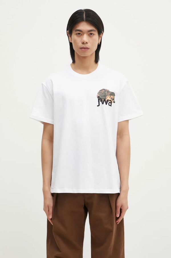 JW Anderson Pamučna majica JW Anderson Jwa Hedgehog T-Shirt boja: bijela, s tiskom, JT0256.PG0772.001