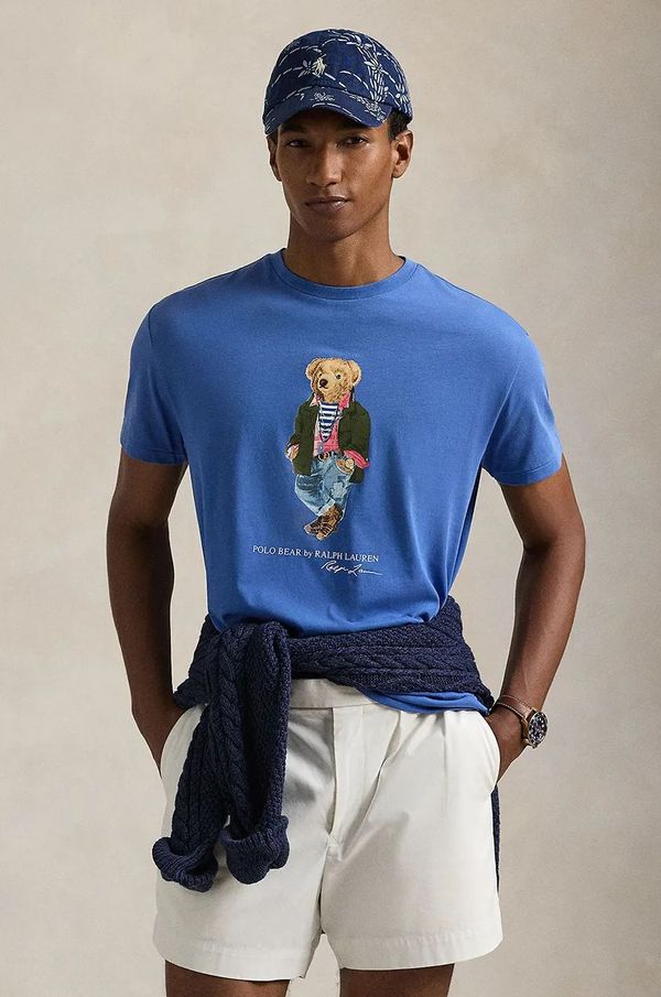 Polo Ralph Lauren Pamučna majica Polo Ralph Lauren za muškarce, s tiskom, 710958193