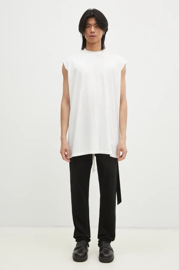 Rick Owens Pamučna majica Rick Owens Tarp T za muškarce, boja: bijela, DU01E3158.RN