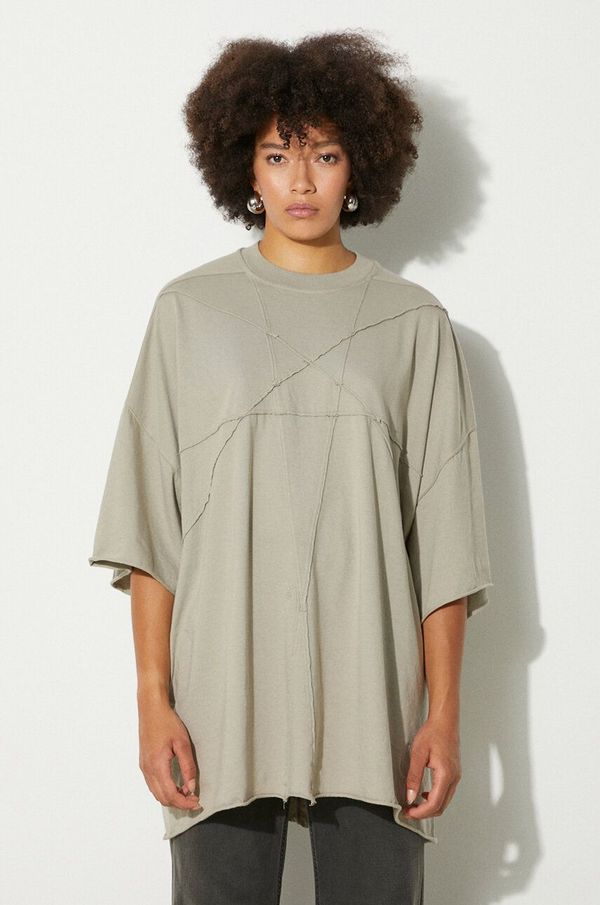 Rick Owens Pamučna majica Rick Owens Tommy T za žene, boja: bež, DS02D2209.RNET1