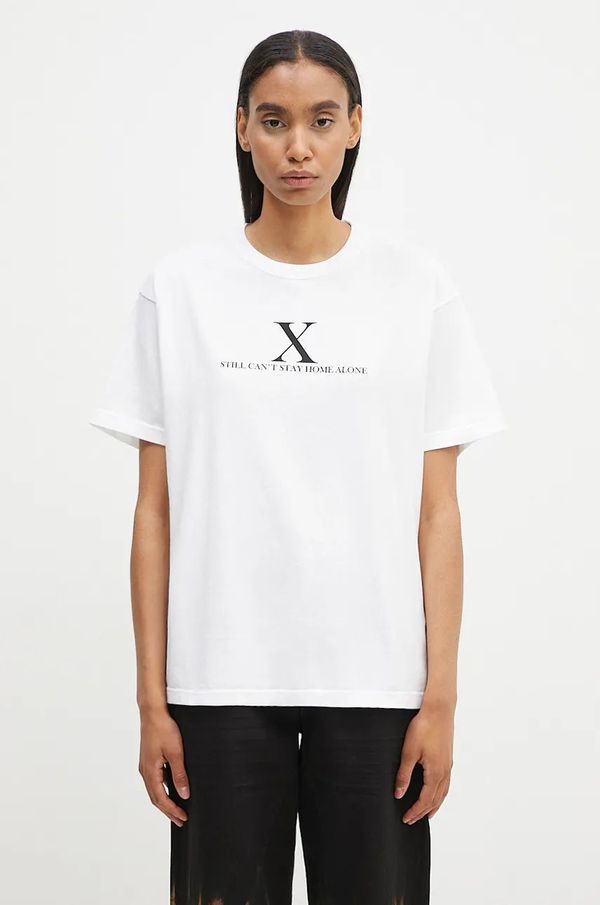 Undercover Pamučna majica Undercover Tee za žene, boja: bijela, UC2D2802