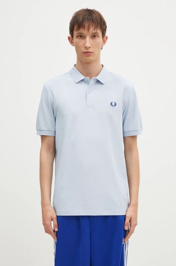 Fred Perry Pamučna polo majica Fred Perry bez uzorka, M6000.W74