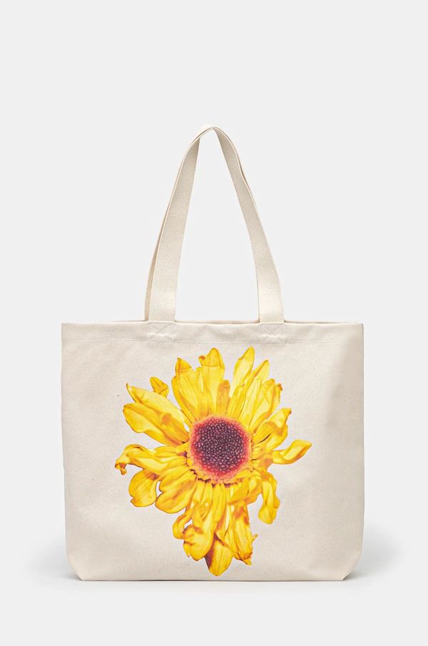 JW Anderson Pamučna torba JW Anderson Canvas Tote boja: bež, HB0679.FA0413.106