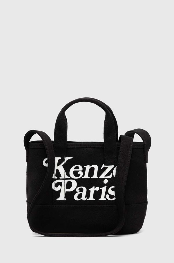 Kenzo Pamučna torba Kenzo Small Tote Bag boja: crna, FE58SA910F35.99