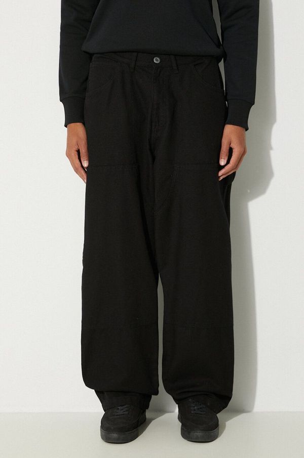 Alpha Industries Pamučne hlače Alpha Industries Carpenter Pant boja: crna, ravni kroj, 148202