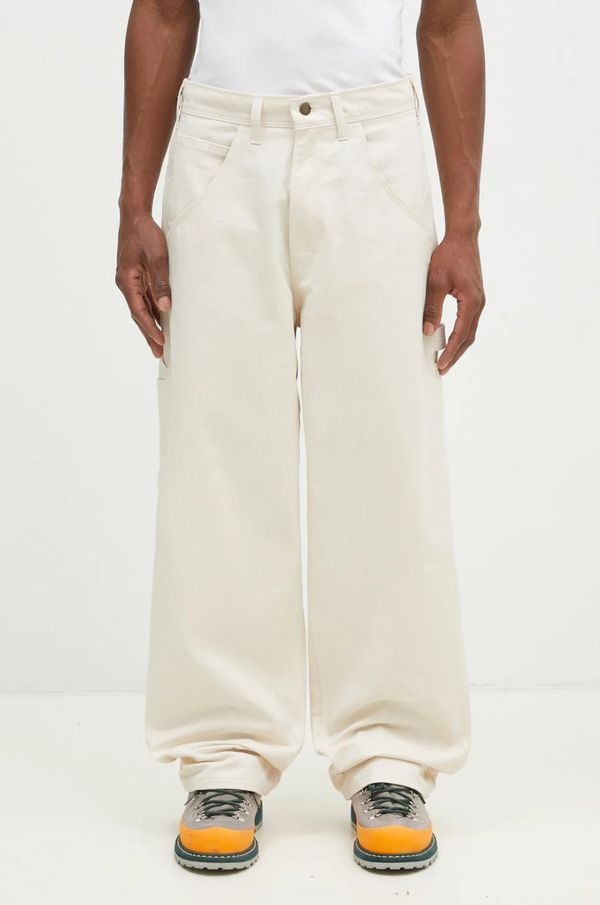 Stan Ray Pamučne hlače Stan Ray Big Job Painter boja: bež, ravni kroj, 7051