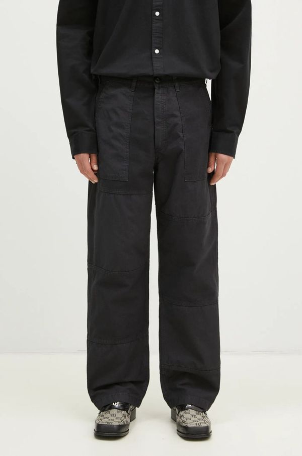 Stan Ray Pamučne hlače Stan Ray K Pant boja: crna, ravni kroj, AW2403293