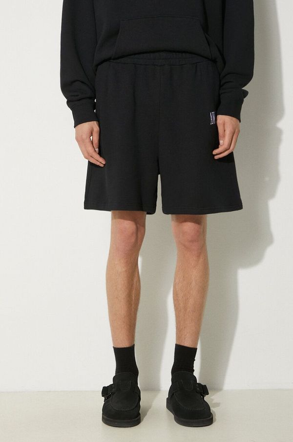 Awake NY Pamučne kratke hlače Awake NY Awake Sweatshort boja: crna, melanž, SP24-PA006
