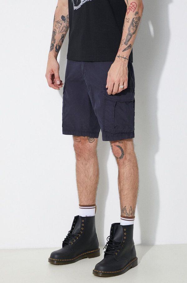 Napapijri Pamučne kratke hlače Napapijri Noto 2.0 boja: tamno plava, NP0A4HOQ1761