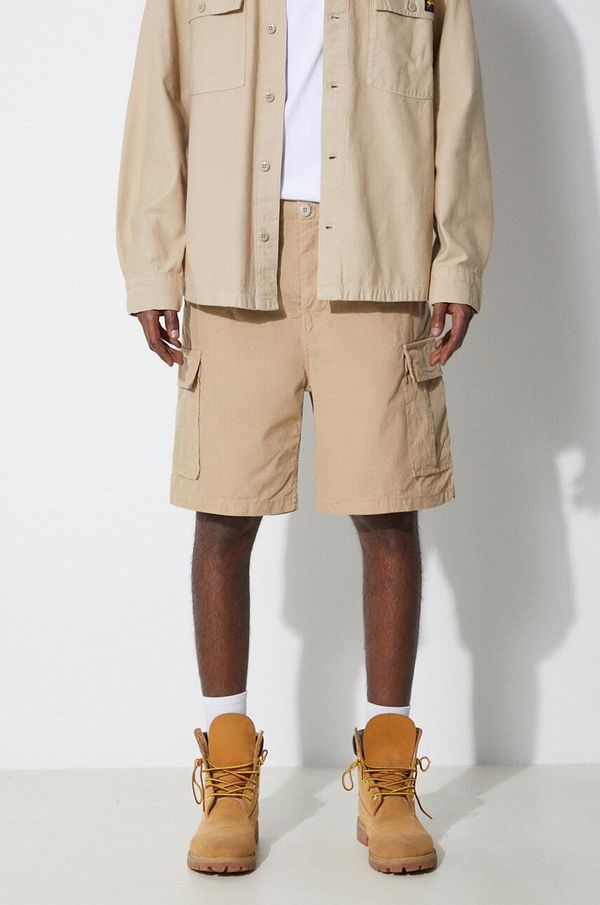 Stan Ray Pamučne kratke hlače Stan Ray Cargo boja: bež, SS2402649