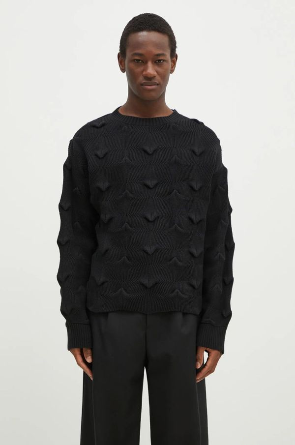 A.A. Spectrum Pamučni pulover A.A. Spectrum Wyverne boja: crna, topli, 82243211